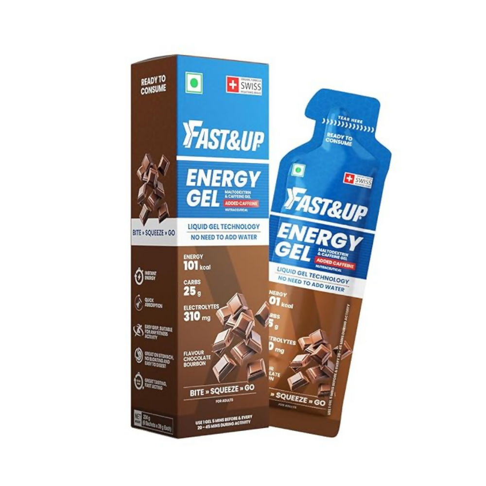 Fast&Up Energy Gel-Chocolate Bourborn Flavour