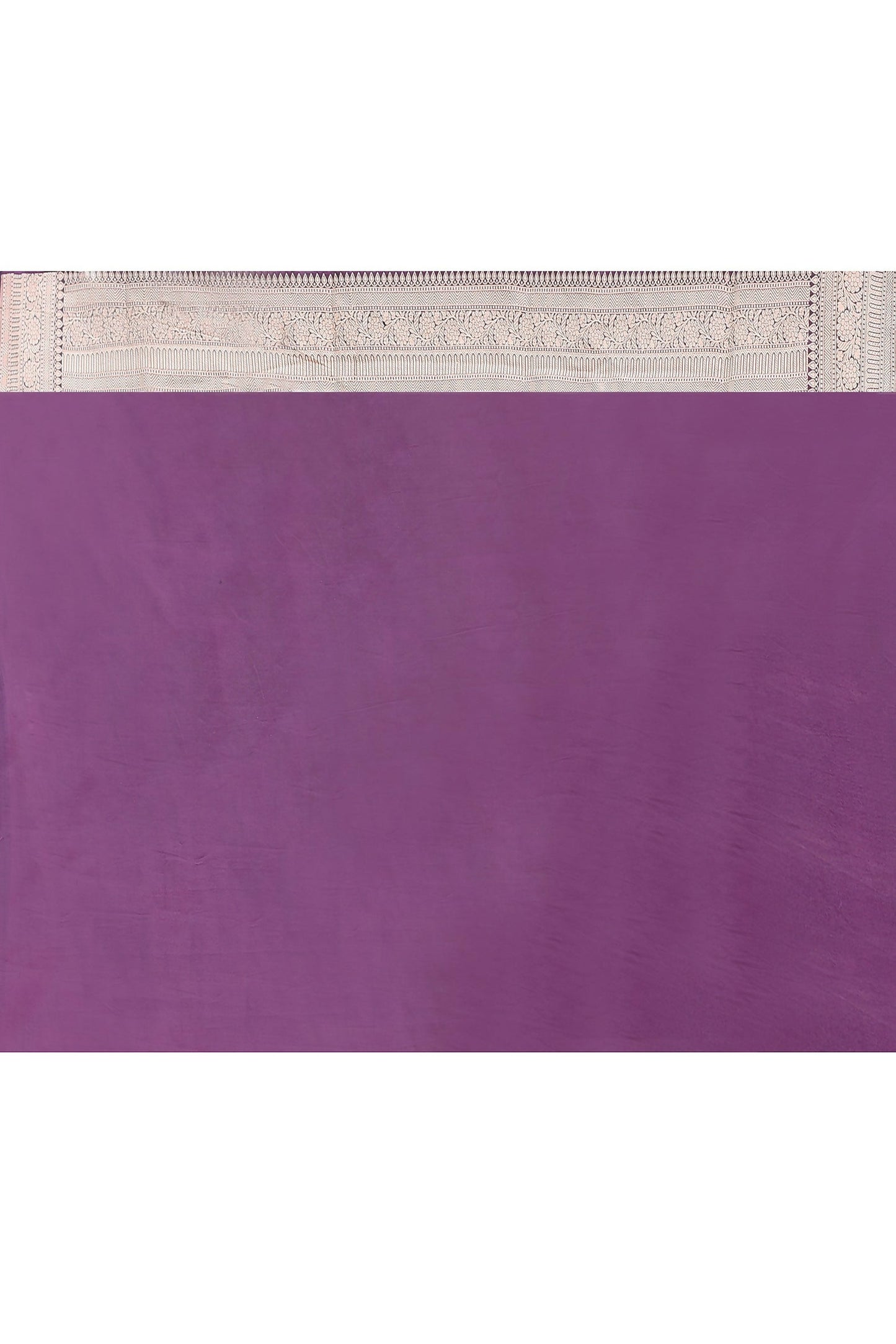 Joban Fashion Purple Pure Katan Pure Handloom Banarasi Silk Saree