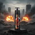 Milton Marvel Mighty Iron Man Thermosteel Bottle 500ml