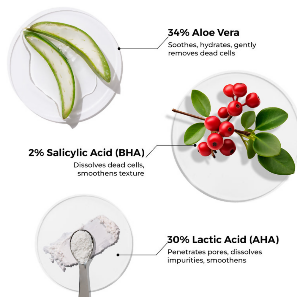 Brillare AHA BHA Exfoliating Face Peeling Solution