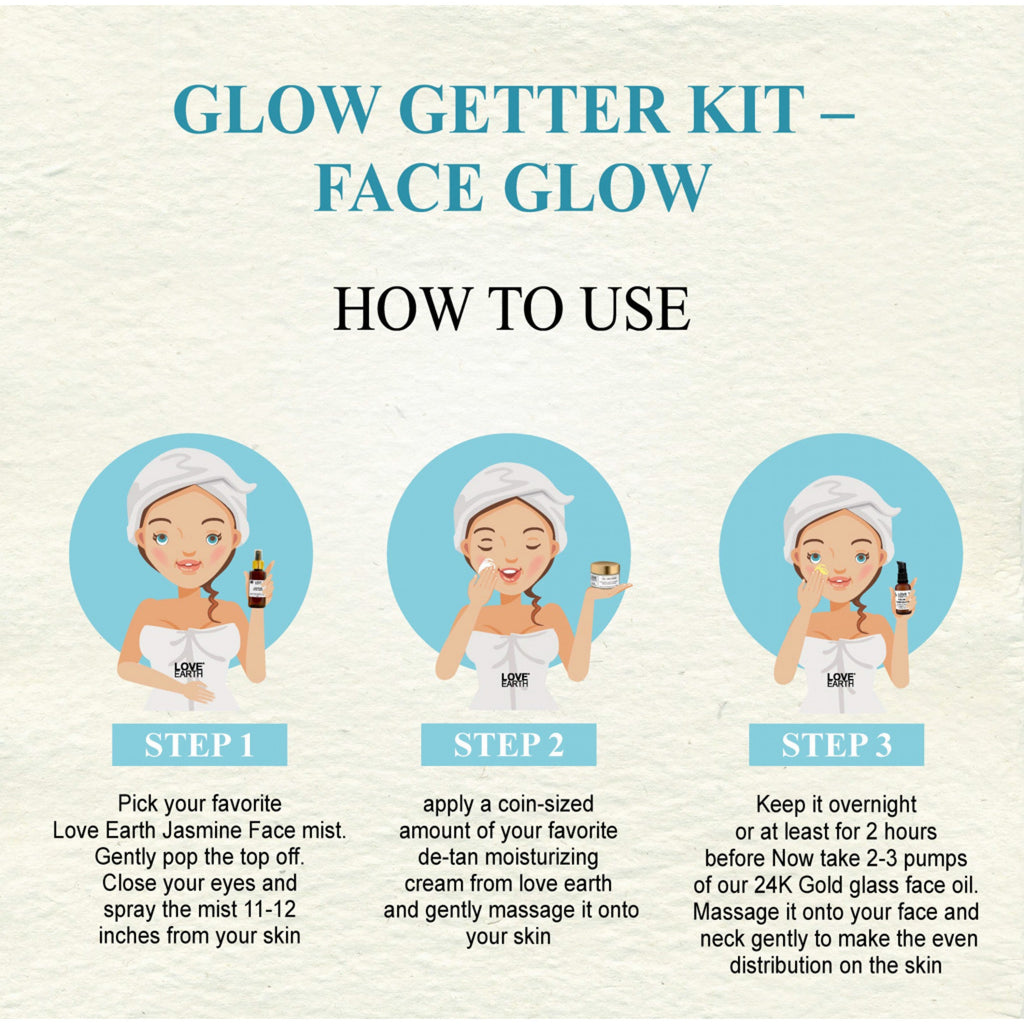 Love Earth Glow Getter Kit – Face Glow