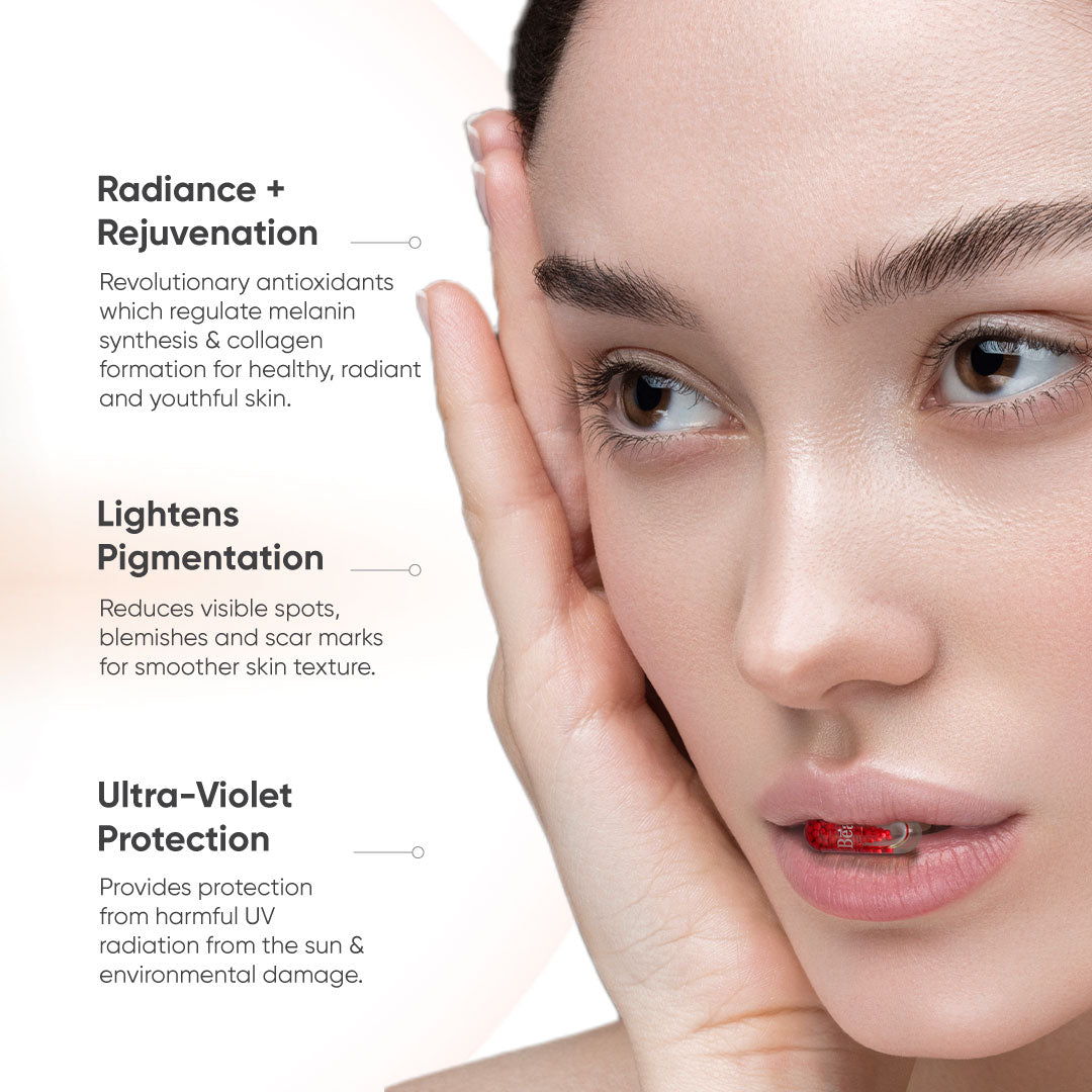 Beautywise Skin Brilliance 500mg Glutathione in EPO - 60 tabs