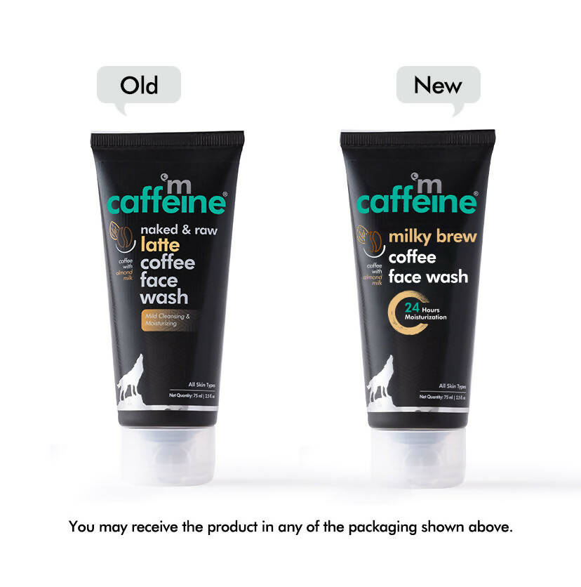 mCaffeine Milky Brew Face Wash - 75 ml