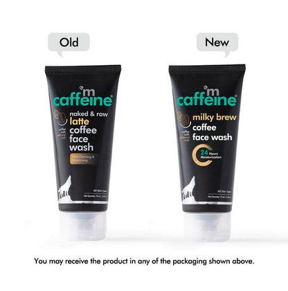 mCaffeine Milky Brew Face Wash - 75 ml