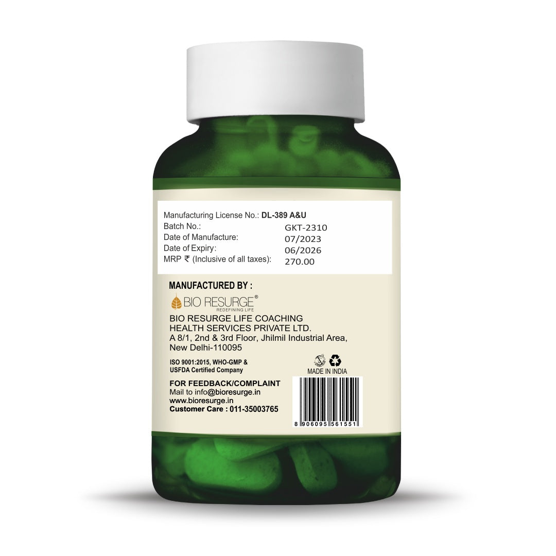 Bio Resurge Gokshura Tablet - 60 Tablets