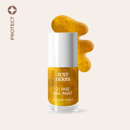 Just Herbs Nail Paints | 21-Free Formula