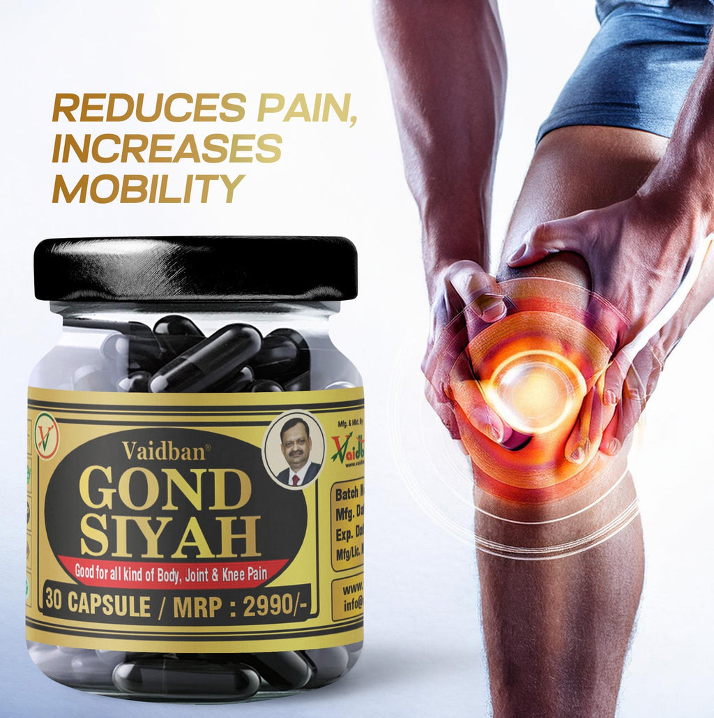 Vaidban Gond Siyah Capsule 500 mg - 30 Caps