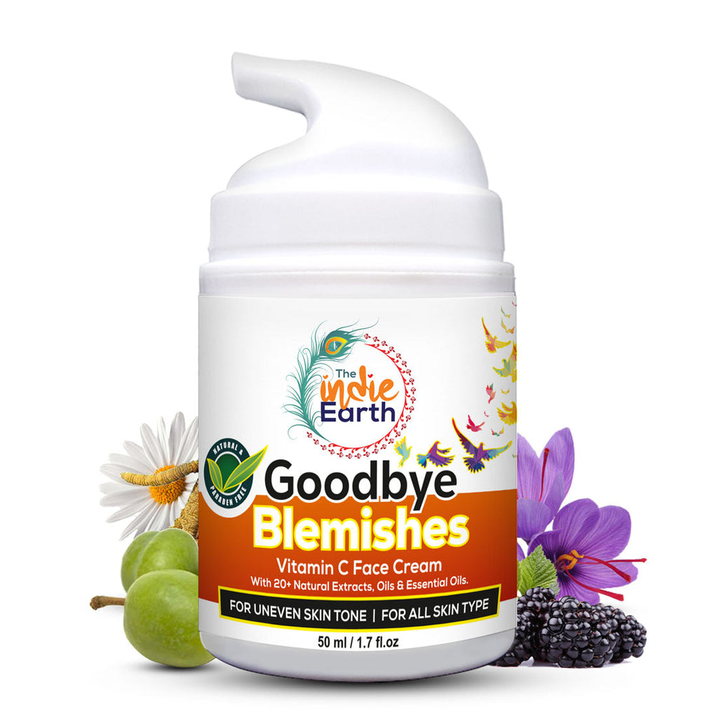 The Indie Earth Goodbye Blemishes Vitamin C Face Cream - 50 ml
