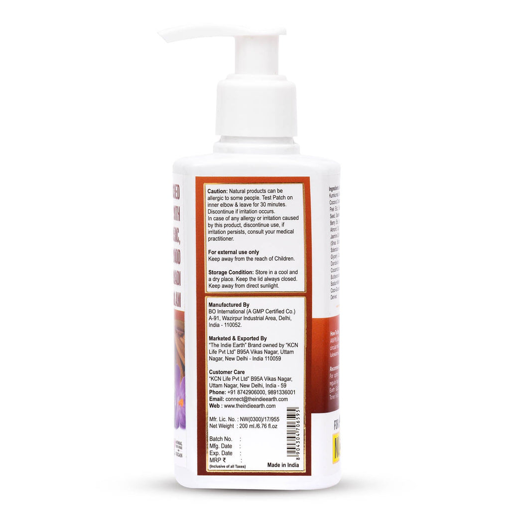The Indie Earth Goodbye Tanning Facewash - 200 ml