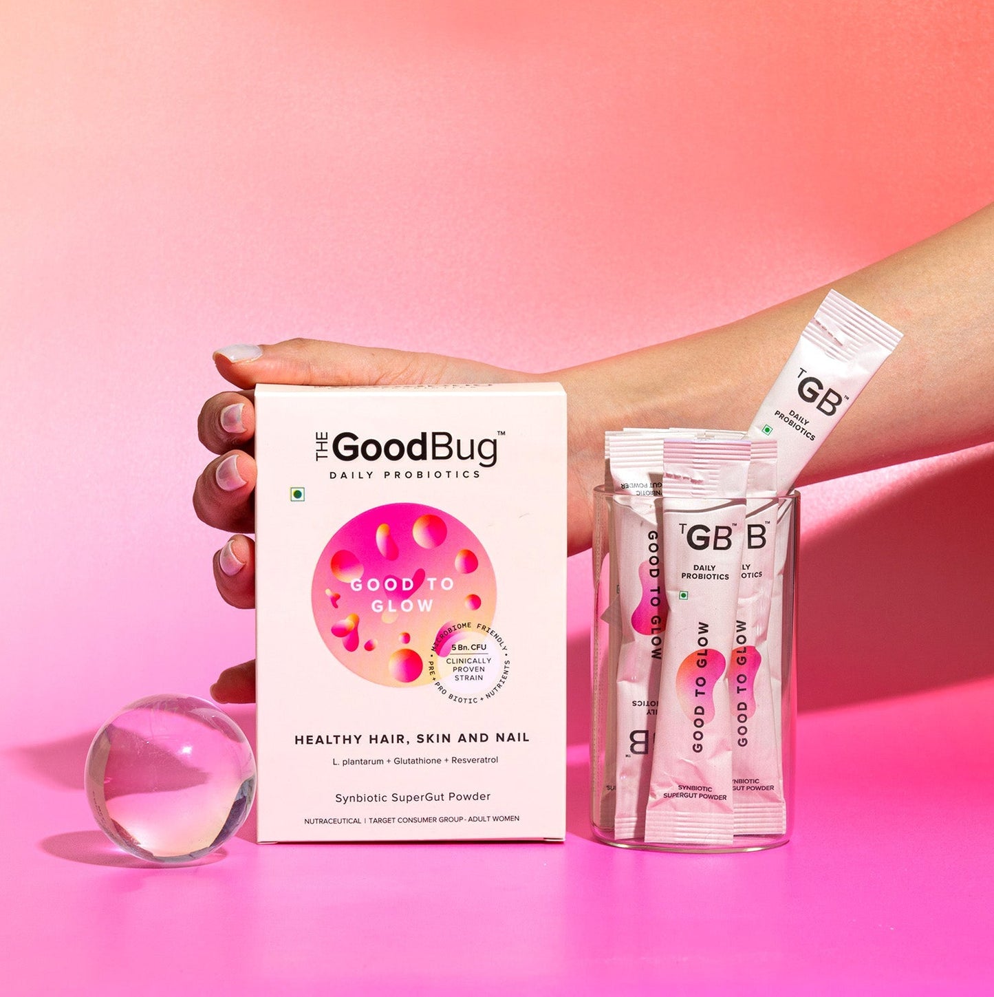 The Good Bug Good To Glow - Healthy Skin, Hair & Nails