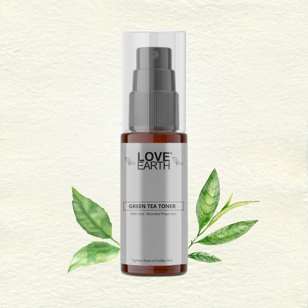 Love Earth Green Tea Toner - 100 ml