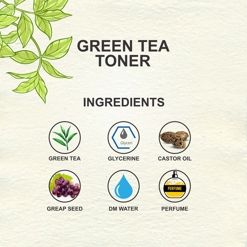 Love Earth Green Tea Toner - 100 ml