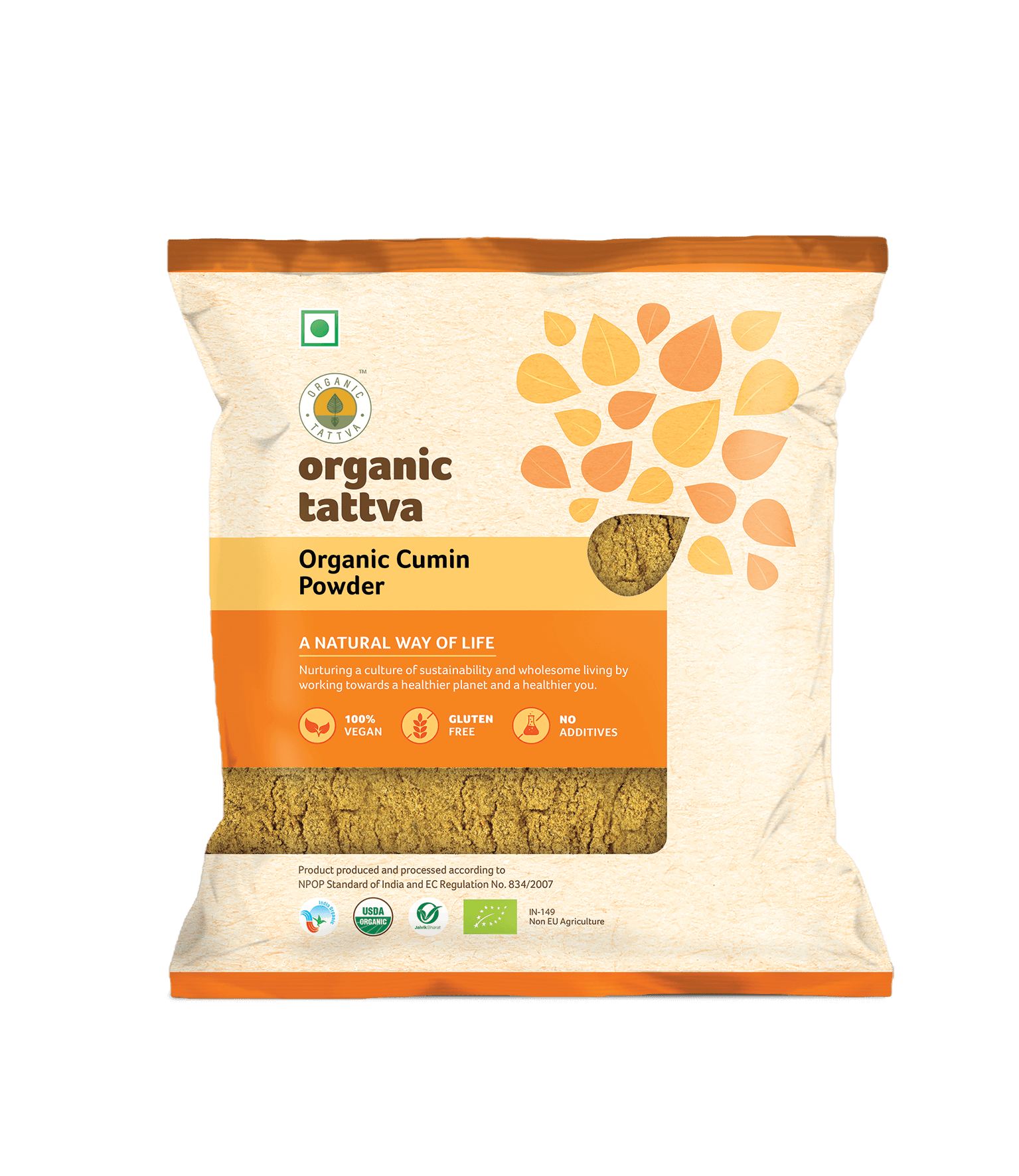 Organic Tattva Cumin Powder - 100 gms