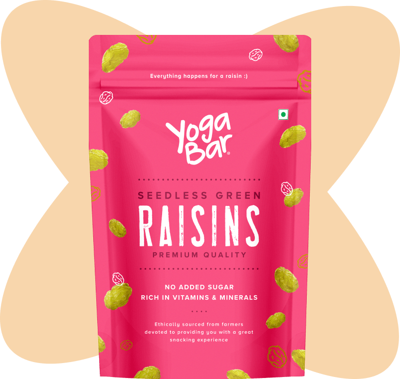 Yogabar Green Raisins - 200 gms