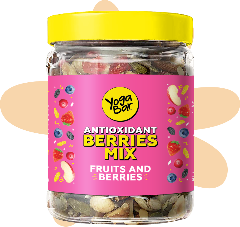 Yogabar Antioxidant Berries Mix - 325 gms