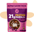 Yogabar 21g Protein Muesli Choco Almond - 850 gms