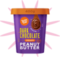 Yogabar Creamy Dark Chocolate Peanut Butter with Probiotics - 400 gms