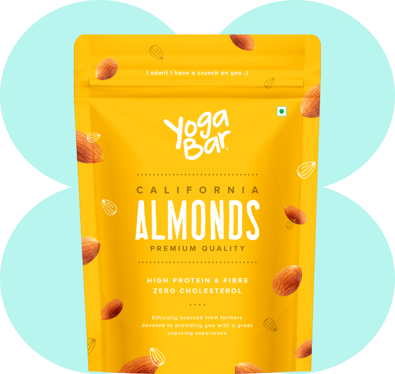 Yogabar California Almonds - 500 gms