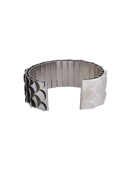 VOJ Women Silver Color stainless steel Bracelet