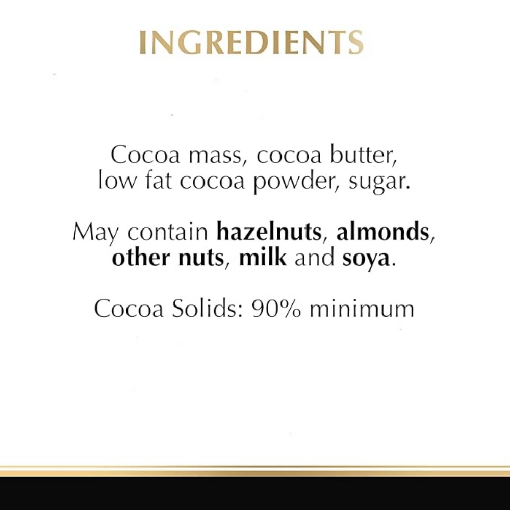 Lindt Excellence 90% Cocoa Dark Supreme Chocolate