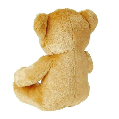 Webby Plush Cute Sitting Teddy Bear Soft Toys With Neck Bow (Brown Color)