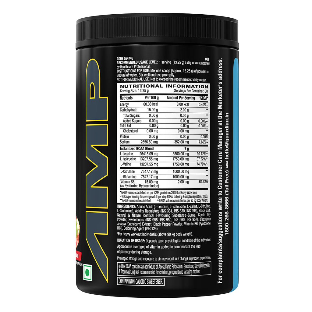 GNC AMP Gold Series BCAA Advanced  Fuels Lean Muscle Strength & Recovery