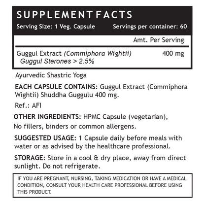 INLIFE Guggul Extract - 60 tabs