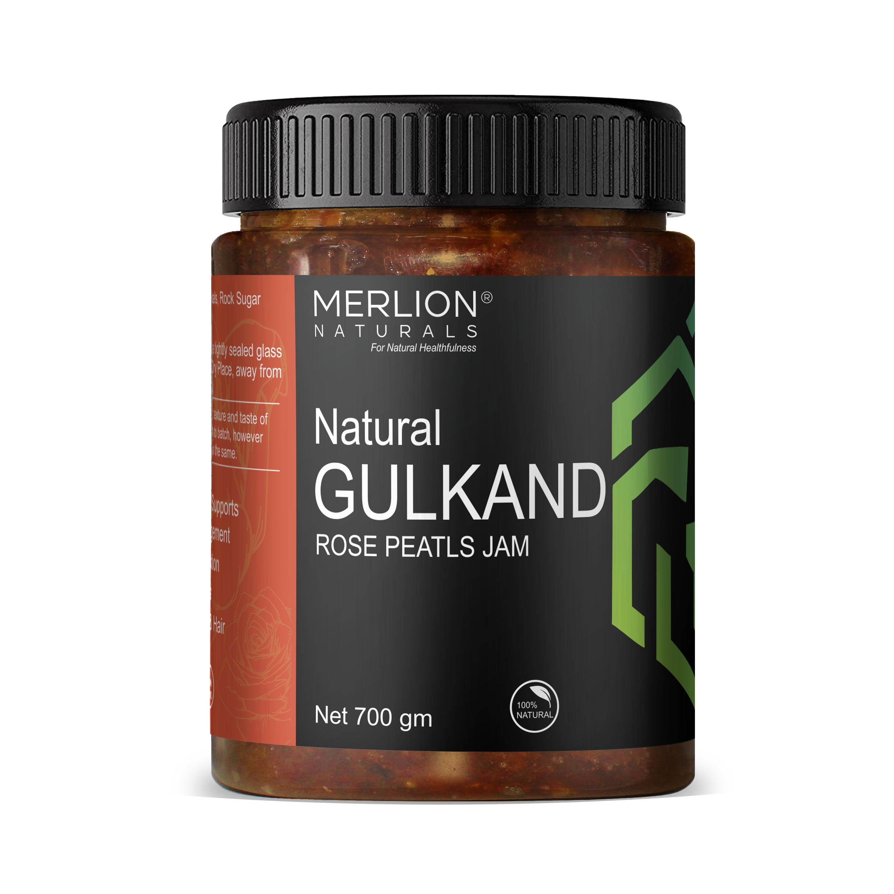 Merlion Naturals Rose Petals Jam  Gulkand - 700 gms