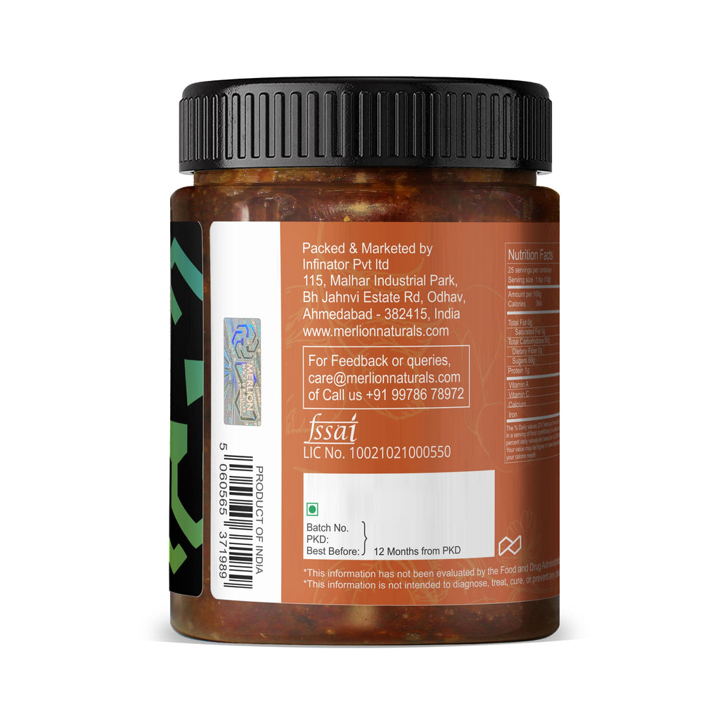 Merlion Naturals Rose Petals Jam  Gulkand - 700 gms