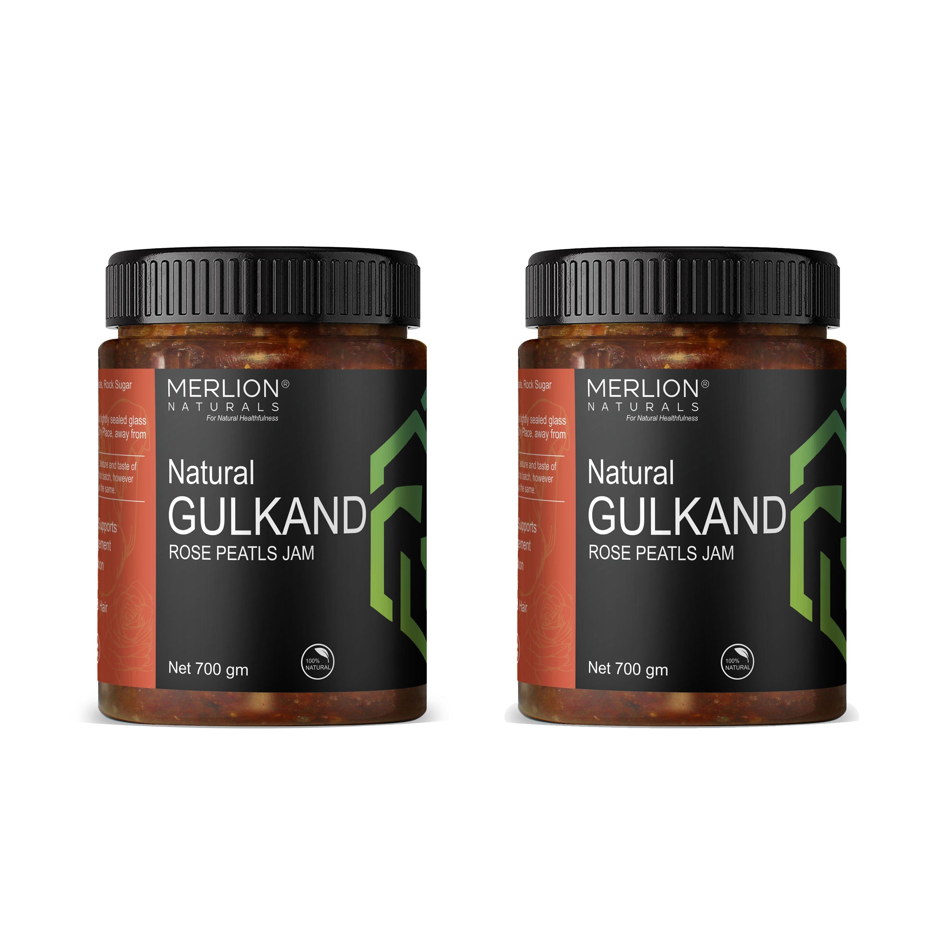 Merlion Naturals Rose Petals Jam  Gulkand - 700 gms