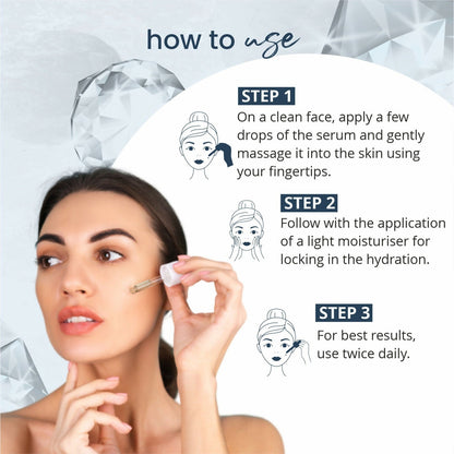 Globus Naturals Revival Diamond Shine Boosting & Anti Ageing Face Serum