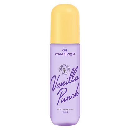 Wanderlust Vanilla Punch Perfume Body & Hair Mist with Salted Caramel