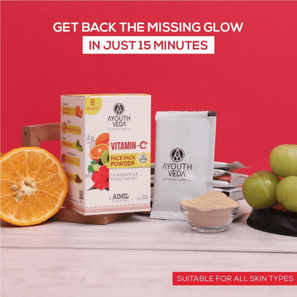 Ayouthveda Vitamin C Face Pack Powder