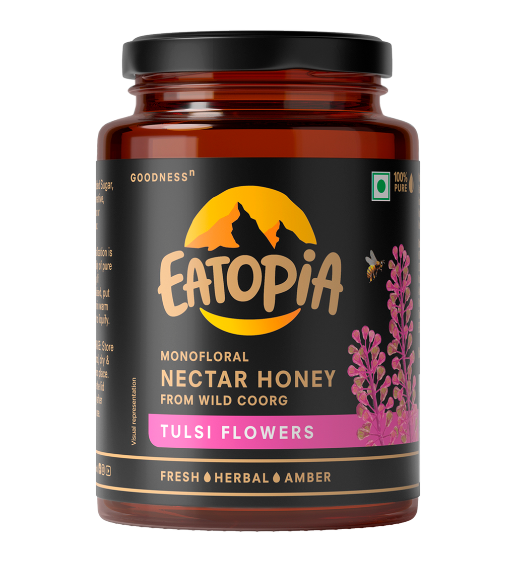 Eatopia Tulsi Flower Honey