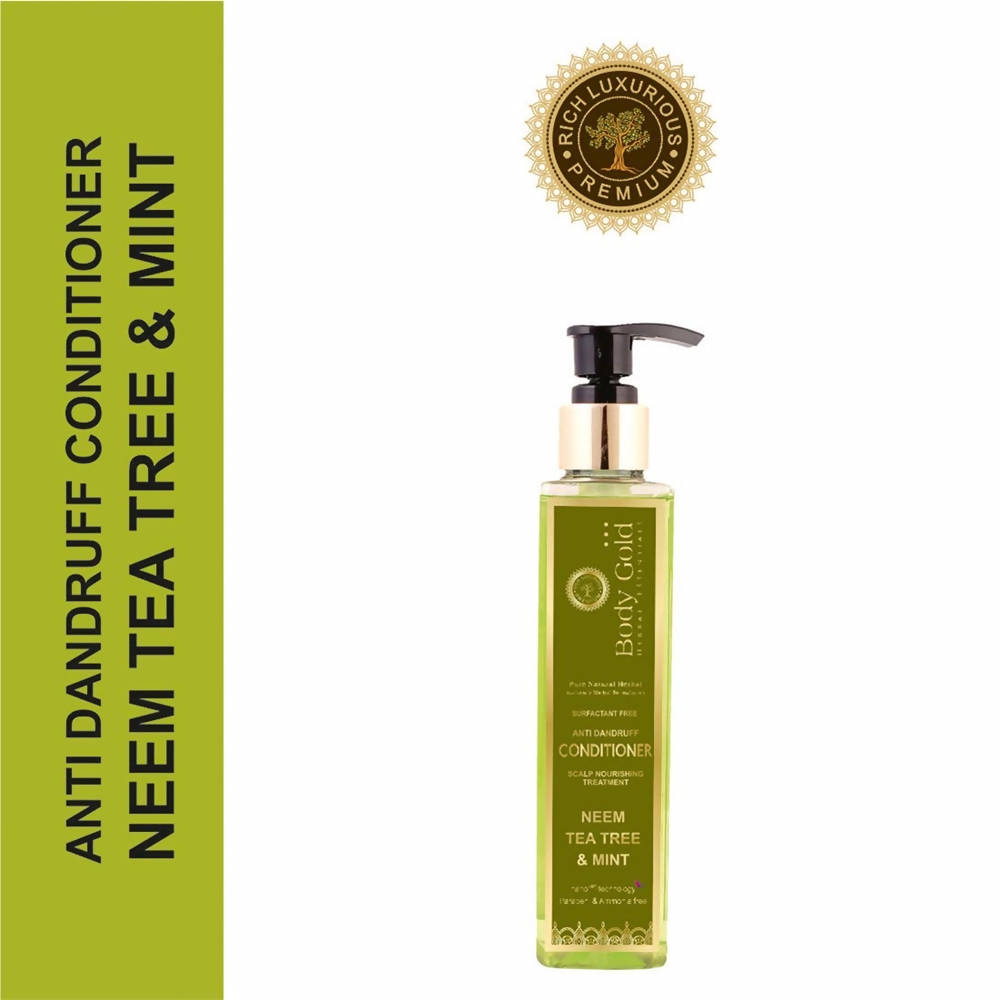 Body Gold Anti Dandruff Hair Conditioner Neem Tea Tree & Mint