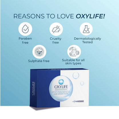 Oxylife Salon Professional Proradiance Pure Oxygen Facial Kit