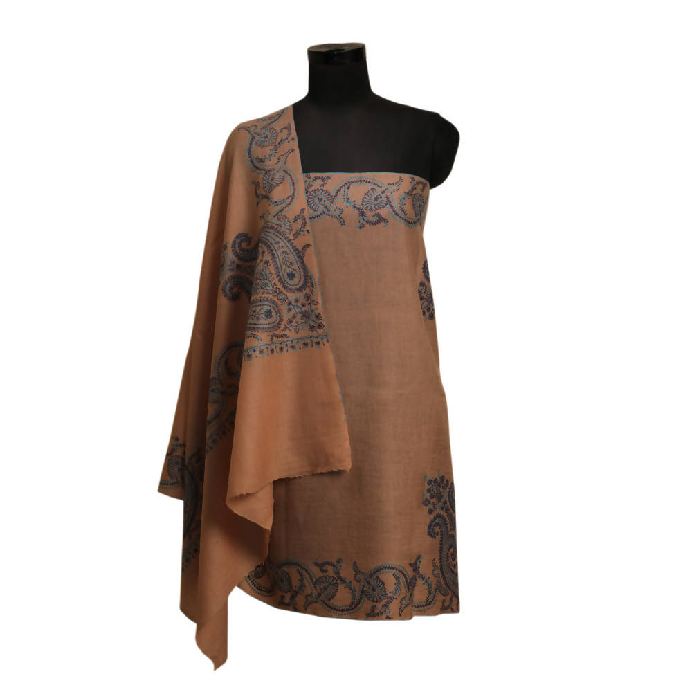 Nizalia Handmade Sozni Work Pashmina