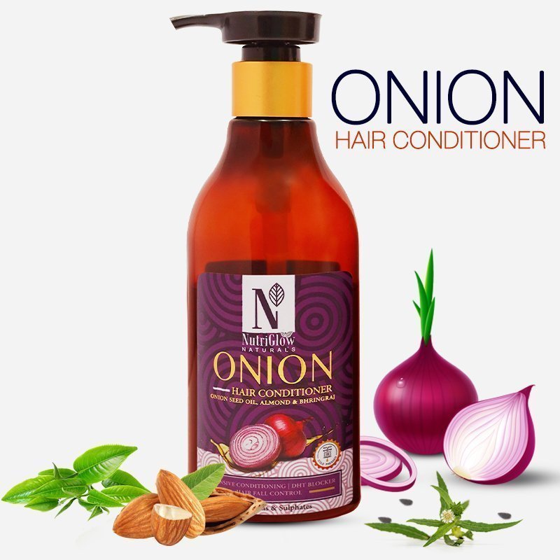NutriGlow NATURAL'S Onion Hair Conditioner - 300 ml
