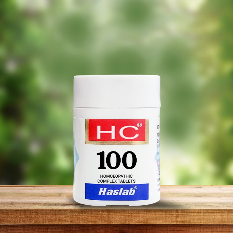 Haslab Homeopathy HC 100 Tablet - 20 tabs