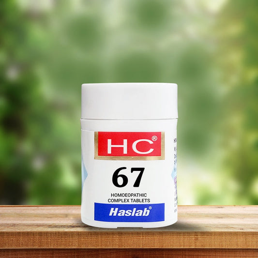 Haslab Homeopathy HC 67 Homolax Tablets - 20 tabs