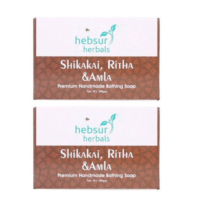 Hebsur Herbals Shikakai Ritha & Amla Soap