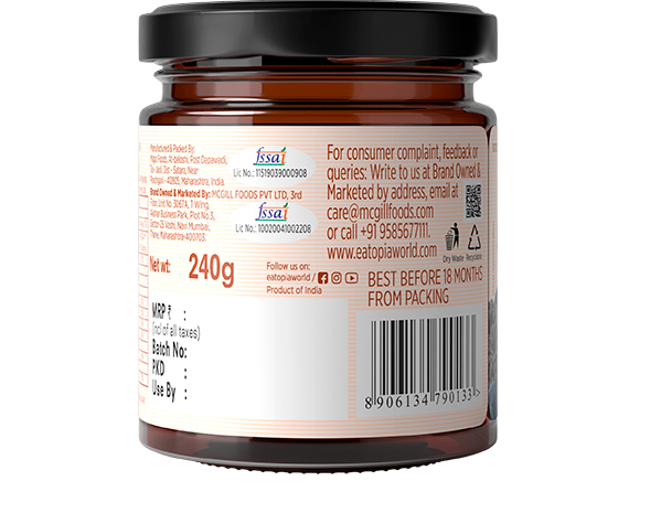 Eatopia Mixed Berry Honey Jam