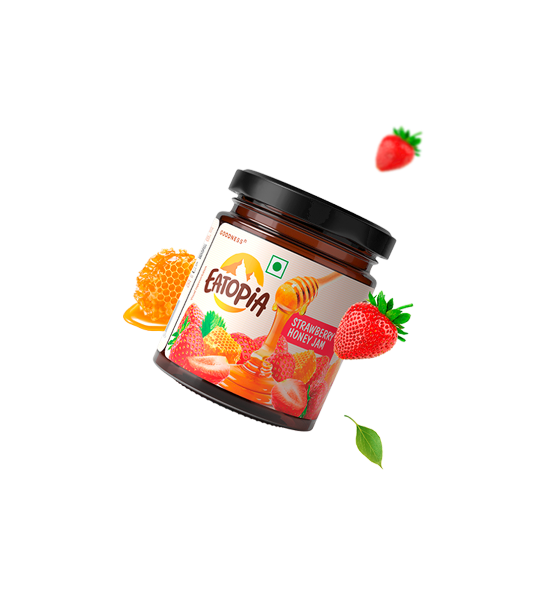 Eatopia Strawberry Honey Jam