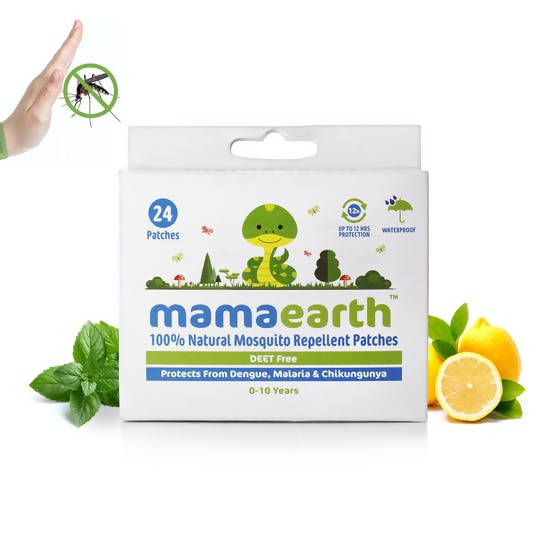 Mamaearth Natural Repellent Mosquito Patches for Babies - 24 pcs