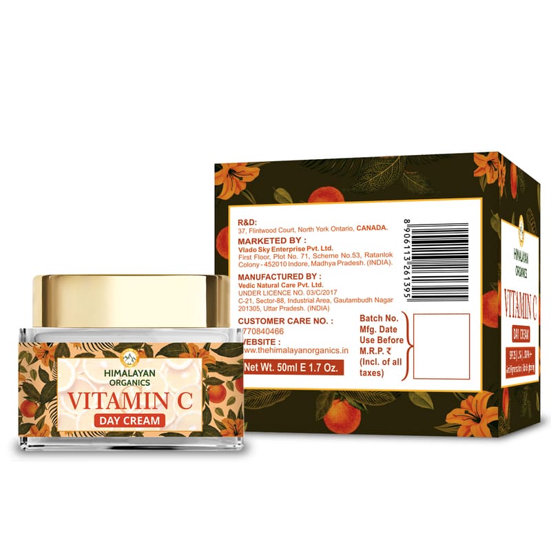 Himalayan Organics Vitamin C Day Cream SPF 25 - 50 gms