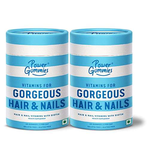 Power Gummies Hair & Nails Vitamin Gummies