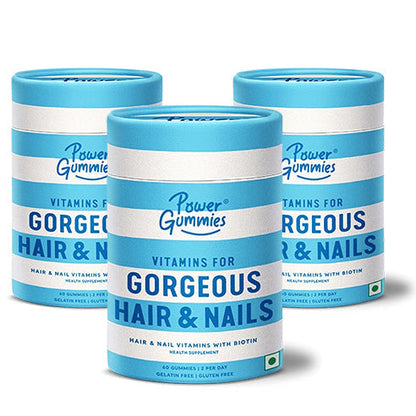 Power Gummies Hair & Nails Vitamin Gummies