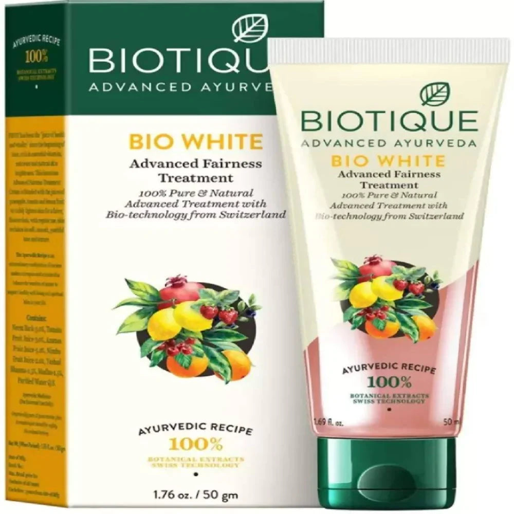 Biotique Face Glo Advanced Brightening Fruit Cream - 50 gms