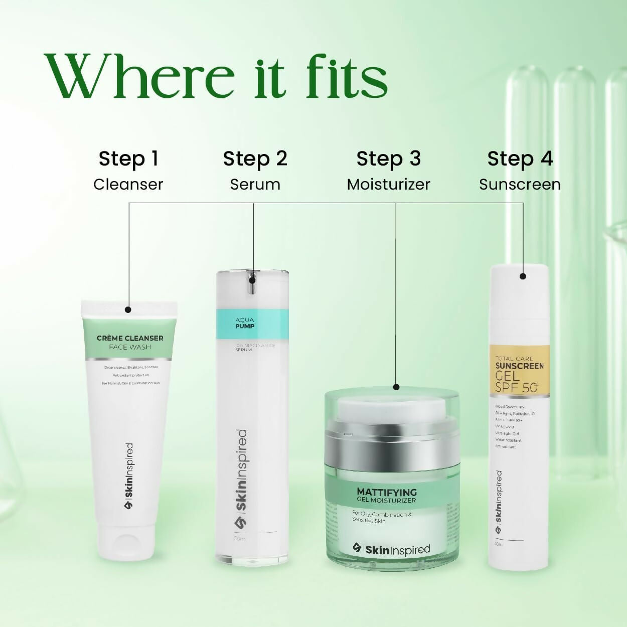 SkinInspired Mattifying Gel Face Moisturizer
