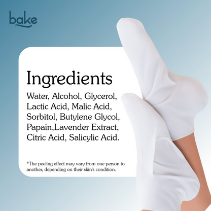 Bake AHA + BHA Peeling & Exfoliating Foot Mask